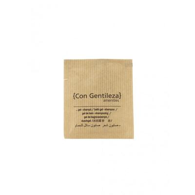 1000 Saqueta Gel Banho e Champô 10ml CON GENTILEZA